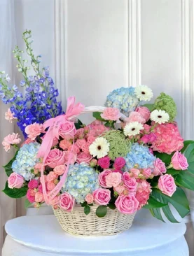 Grand Flower Basket