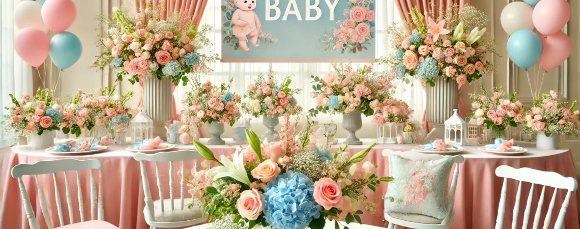 The Best Flowers for Baby Showers