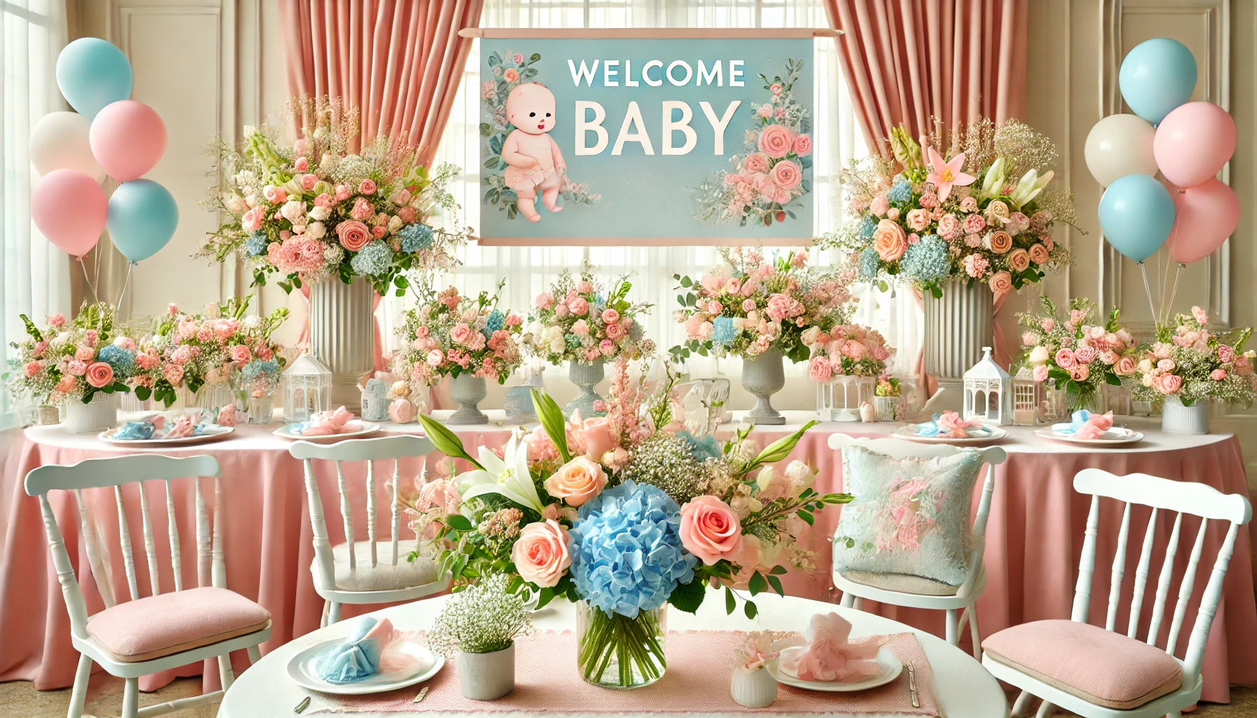 The Best Flowers for Baby Showers