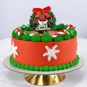 Wreath-Christmas-Cake