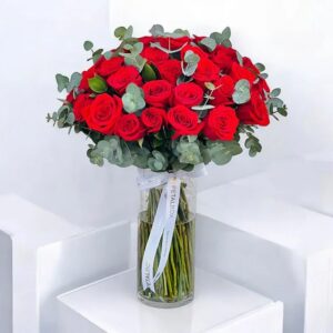 Premium-Red-Roses-Vase