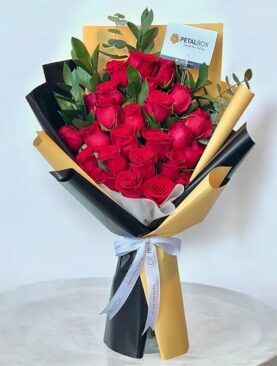 Valentine Love Surprise Roses