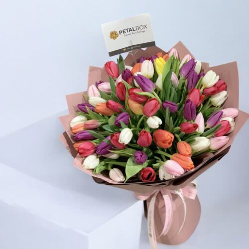 75 Mix tulips