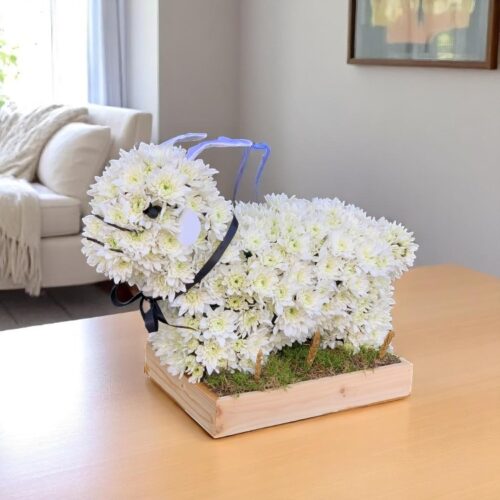 Eid Al Adha Floral Sheep