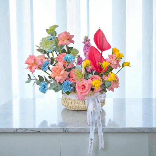 Petal Symphony Basket