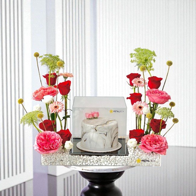 Golden Bloom Celebration Box