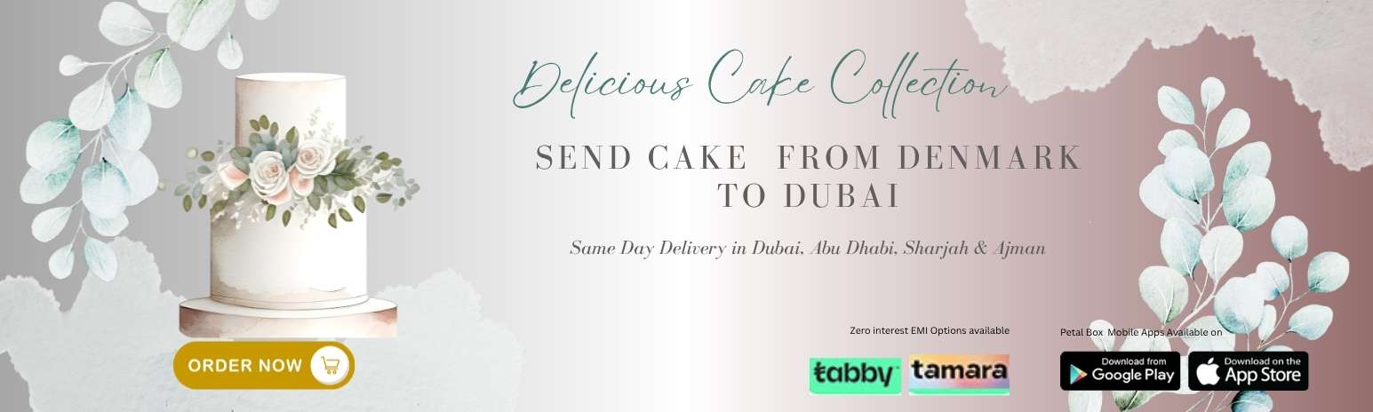 Send Cake from Denmark to Dubai