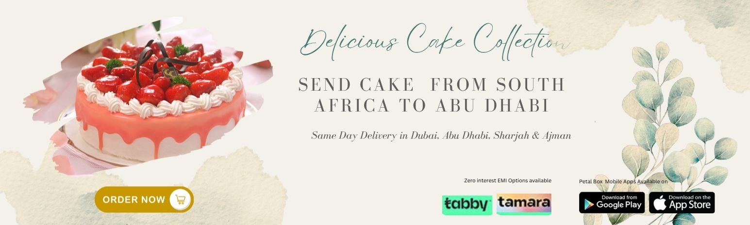 Send Cake from South Africa to Abu Dhabi