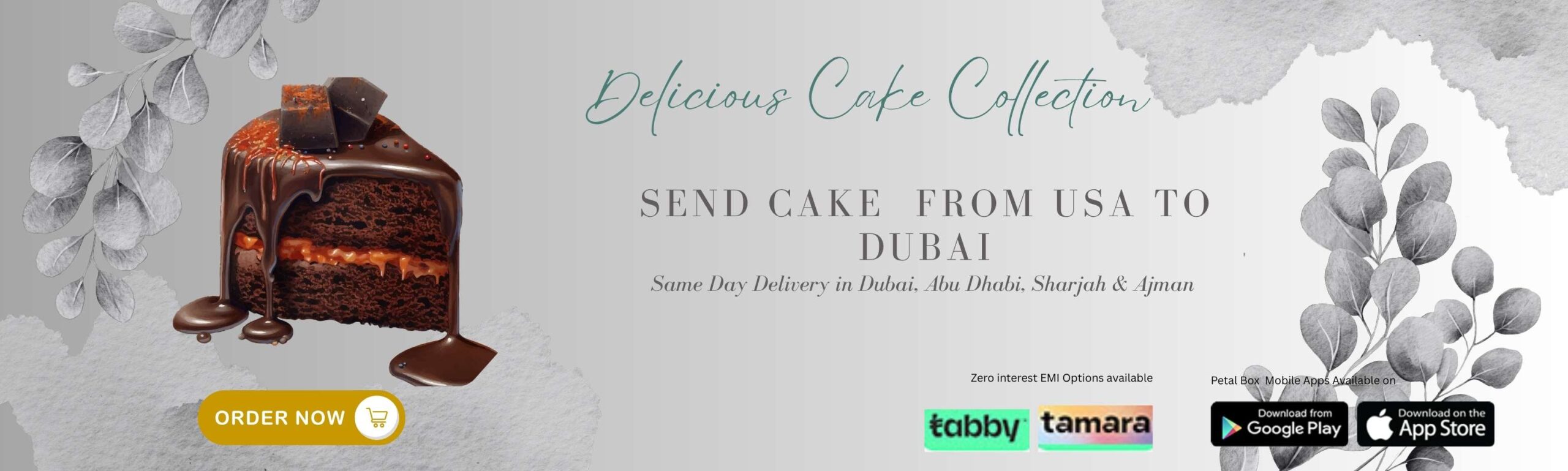 Send Cake from USA to Dubai