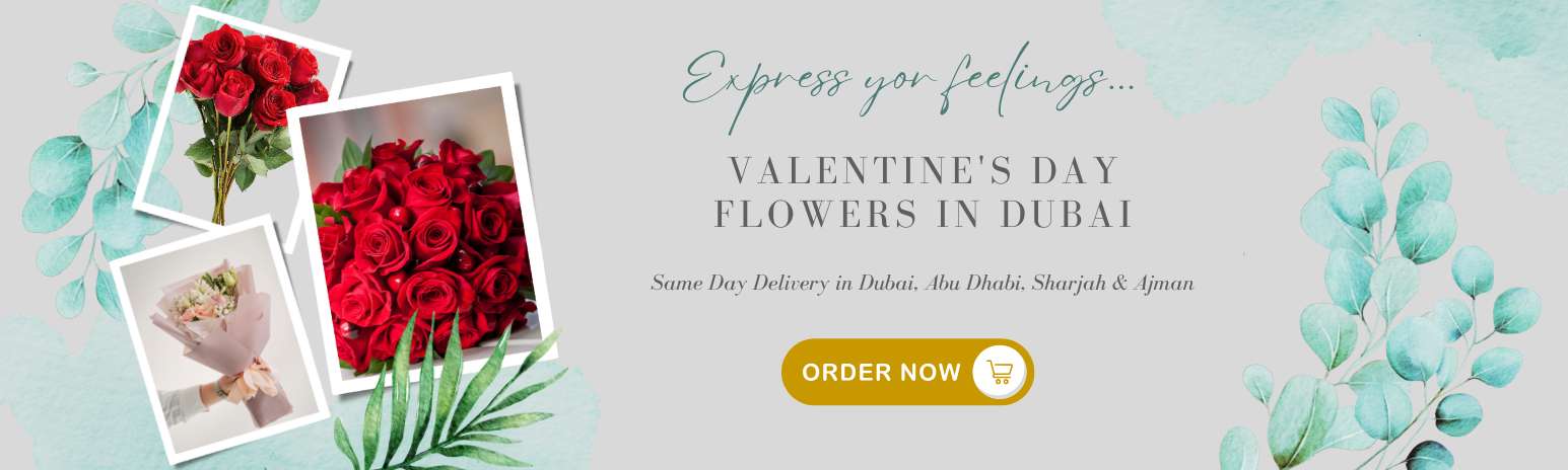 Valentine's Day Flowers in Dubai