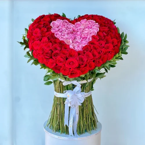 Heart of Love Roses